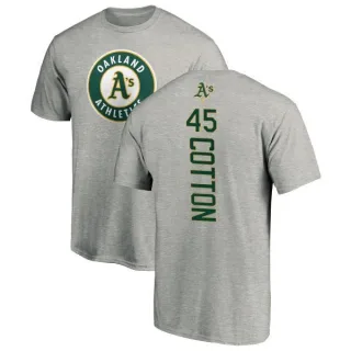 Jharel Cotton Oakland Athletics Backer T-Shirt - Ash