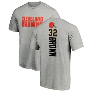 Jim Brown Cleveland Browns Backer T-Shirt - Ash