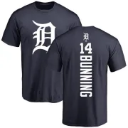 Jim Bunning Detroit Tigers Backer T-Shirt - Navy