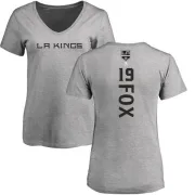 Jim Fox Women's Los Angeles Kings Backer T-Shirt - Ash