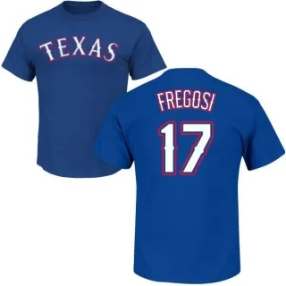 Jim Fregosi Texas Rangers Name & Number T-Shirt - Royal