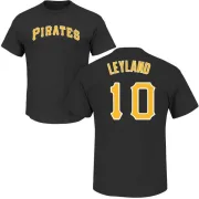 Jim Leyland Pittsburgh Pirates Name & Number T-Shirt - Black