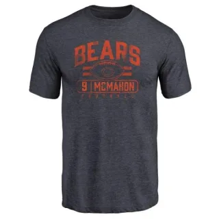 Jim McMahon Chicago Bears Flanker Tri-Blend T-Shirt - Navy