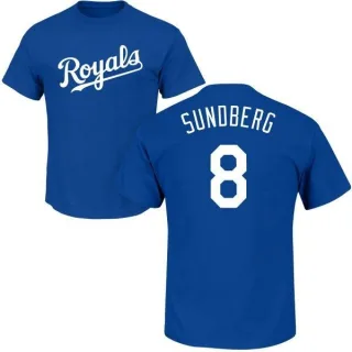 Jim Sundberg Kansas City Royals Name & Number T-Shirt - Royal