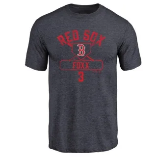 Jimmie Foxx Boston Red Sox Base Runner Tri-Blend T-Shirt - Navy