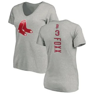 Jimmie Foxx Women's Boston Red Sox Backer Slim Fit T-Shirt - Ash