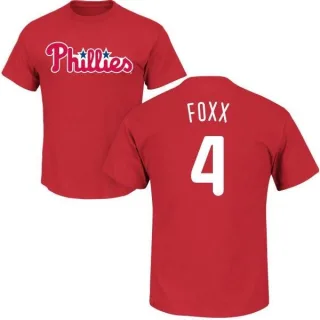 Jimmy Foxx Philadelphia Phillies Name & Number T-Shirt - Red