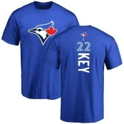 Jimmy Key Toronto Blue Jays Backer T-Shirt - Royal