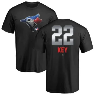 Jimmy Key Toronto Blue Jays Midnight Mascot T-Shirt - Black