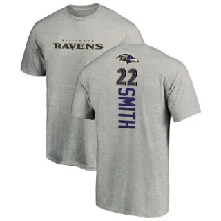 Jimmy Smith Baltimore Ravens Backer T-Shirt - Ash