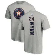 Jimmy Wynn Houston Astros Backer T-Shirt - Ash