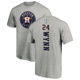 Jimmy Wynn Houston Astros Backer T-Shirt - Ash