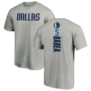 J.J. Barea Dallas Mavericks Ash Backer T-Shirt