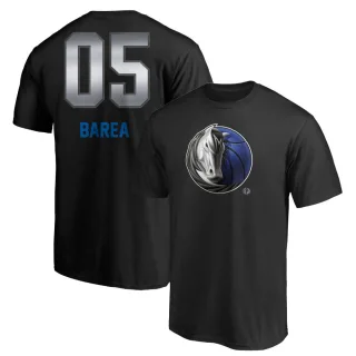 J.J. Barea Dallas Mavericks Black Midnight Mascot T-Shirt