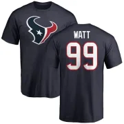 J.J. Watt Houston Texans Name & Number Logo T-Shirt - Navy