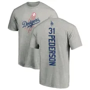 Joc Pederson Los Angeles Dodgers Backer T-Shirt - Ash