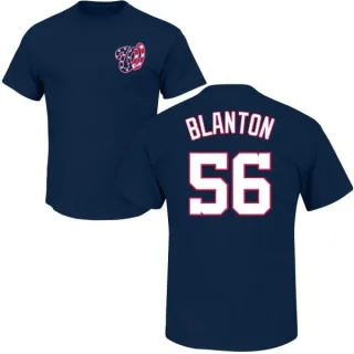 Joe Blanton Washington Nationals Name & Number T-Shirt - Navy