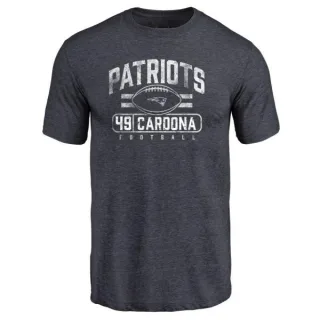 Joe Cardona New England Patriots Flanker Tri-Blend T-Shirt - Navy