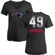 Joe Cardona Women's New England Patriots Midnight Mascot T-Shirt - Black