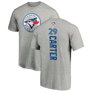 Joe Carter Toronto Blue Jays Backer T-Shirt - Ash