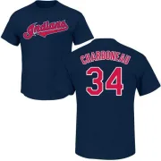 Joe Charboneau Cleveland Indians Name & Number T-Shirt - Navy