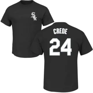 Joe Crede Chicago White Sox Name & Number T-Shirt - Black