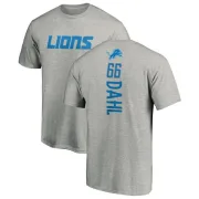 Joe Dahl Detroit Lions Backer T-Shirt - Ash