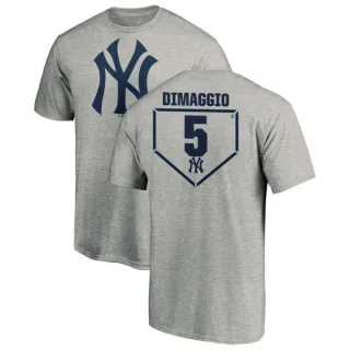 Joe DiMaggio New York Yankees RBI T-Shirt - Heathered Gray