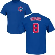 Joe Girardi Chicago Cubs Name & Number T-Shirt - Royal