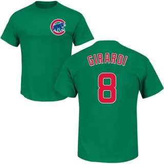 Joe Girardi Chicago Cubs St. Patrick's Day Name & Number T-Shirt - Green