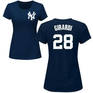 Joe Girardi Women's New York Yankees Name & Number T-Shirt - Navy