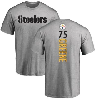 Joe Greene Pittsburgh Steelers Backer T-Shirt - Ash