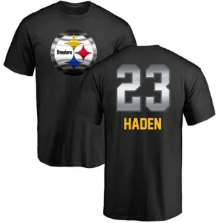 Joe Haden Pittsburgh Steelers Midnight Mascot T-Shirt - Black