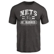 Joe Harris Brooklyn Nets Black Baseline Tri-Blend T-Shirt