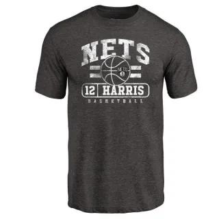 Joe Harris Brooklyn Nets Black Baseline Tri-Blend T-Shirt