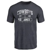 Joe Jones Dallas Cowboys Flanker Tri-Blend T-Shirt - Navy