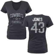 Joe Jones Women's Dallas Cowboys Name & Number Tri-Blend T-Shirt - Navy