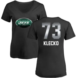 Joe Klecko Women's New York Jets Midnight Mascot T-Shirt - Black