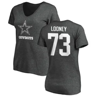 Joe Looney Women's Dallas Cowboys One Color T-Shirt - Ash