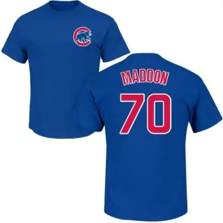 Joe Maddon Chicago Cubs Name & Number T-Shirt - Royal