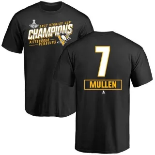 Joe Mullen Pittsburgh Penguins 2017 Stanley Cup Champions Extra T-Shirt
 - Black