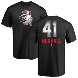 Joe Nuxhall Cincinnati Reds Midnight Mascot T-Shirt - Black