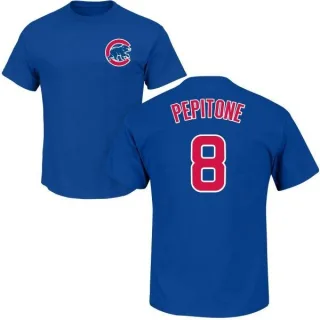 Joe Pepitone Chicago Cubs Name & Number T-Shirt - Royal