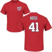 Joe Ross Washington Nationals Name & Number T-Shirt - Red