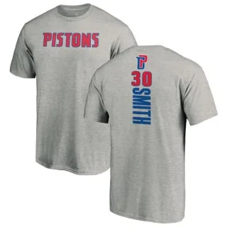 Joe Smith Detroit Pistons Ash Backer T-Shirt