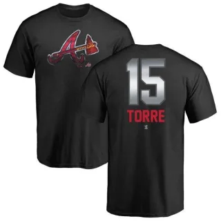 Joe Torre Atlanta Braves Midnight Mascot T-Shirt - Black