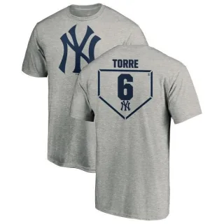 Joe Torre New York Yankees RBI T-Shirt - Heathered Gray