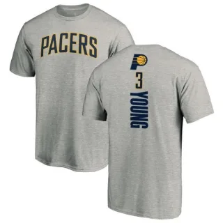 Joe Young Indiana Pacers Ash Backer T-Shirt