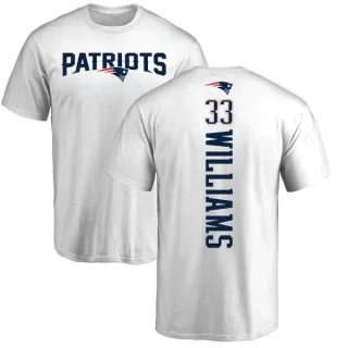 Joejuan Williams New England Patriots Backer T-Shirt - White