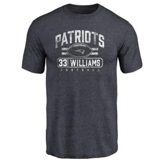 Joejuan Williams New England Patriots Flanker Tri-Blend T-Shirt - Navy